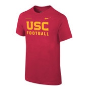USC Trojans Youth Nike Football T-Shirt